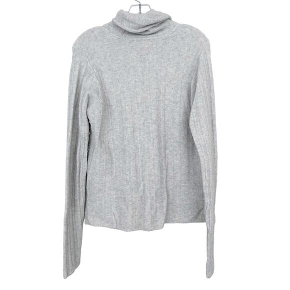 Mansted Cream Merino Wool Turtleneck Sweater Sz S - Picture 4 of 5